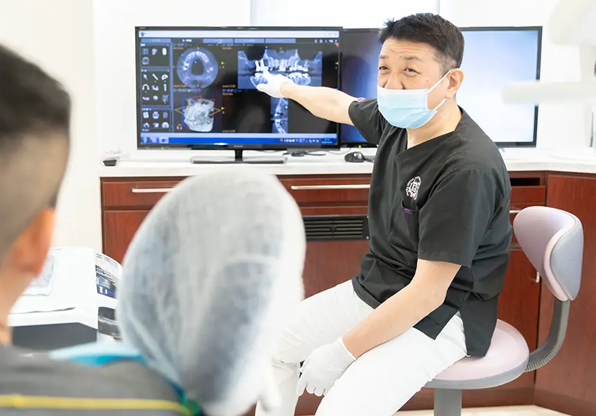 診断・治療計画(予防プラン)の提示