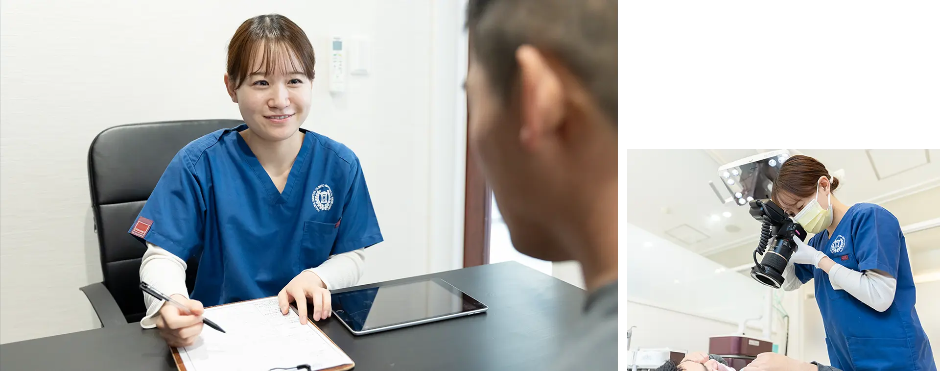 納得して治療を受けられる丁寧なコンサルテーション